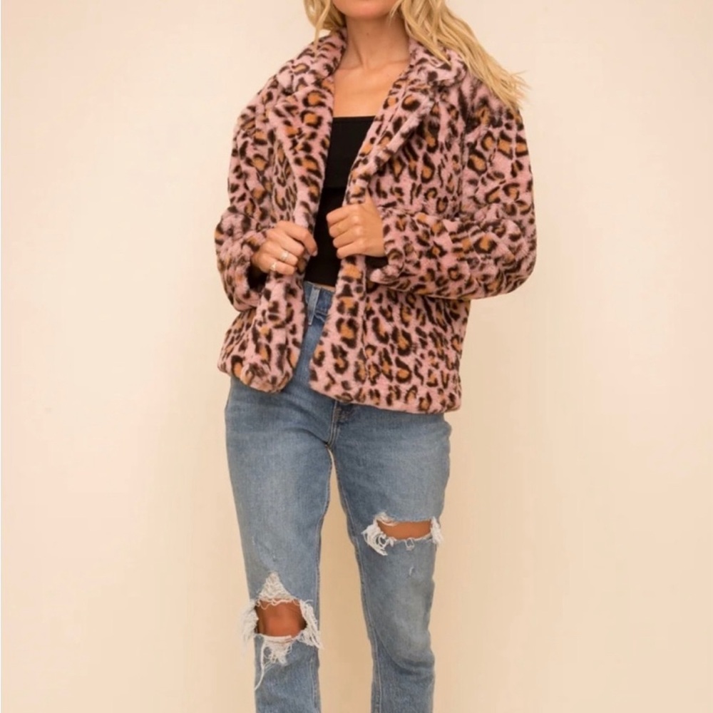 Leopard Fur Jacket - Picture 7 of 12